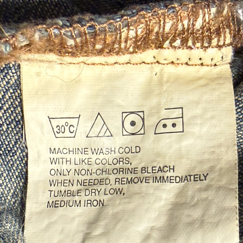 Vintage Wrangler Blues Denim Shirt/Jacket in a Faded Blue - Picture 4 of 12